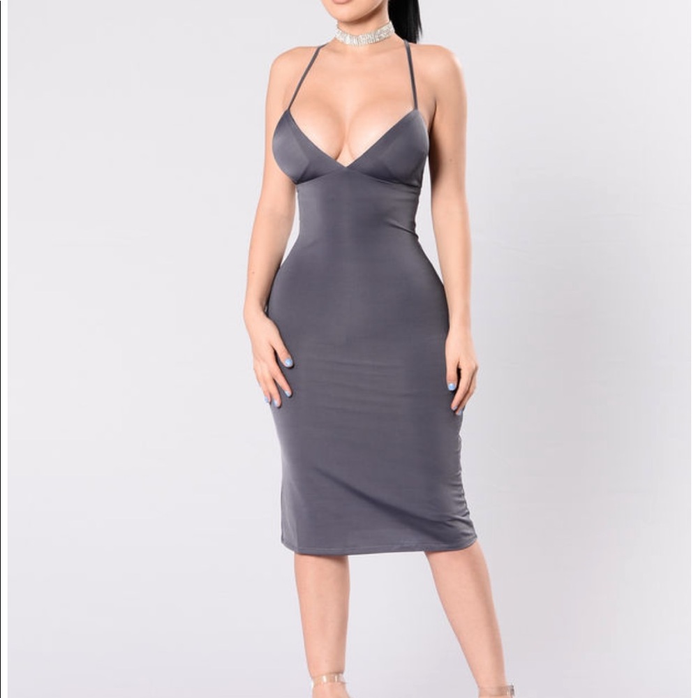 FashionNova Simplicity is Bliss Dress | Eggplant